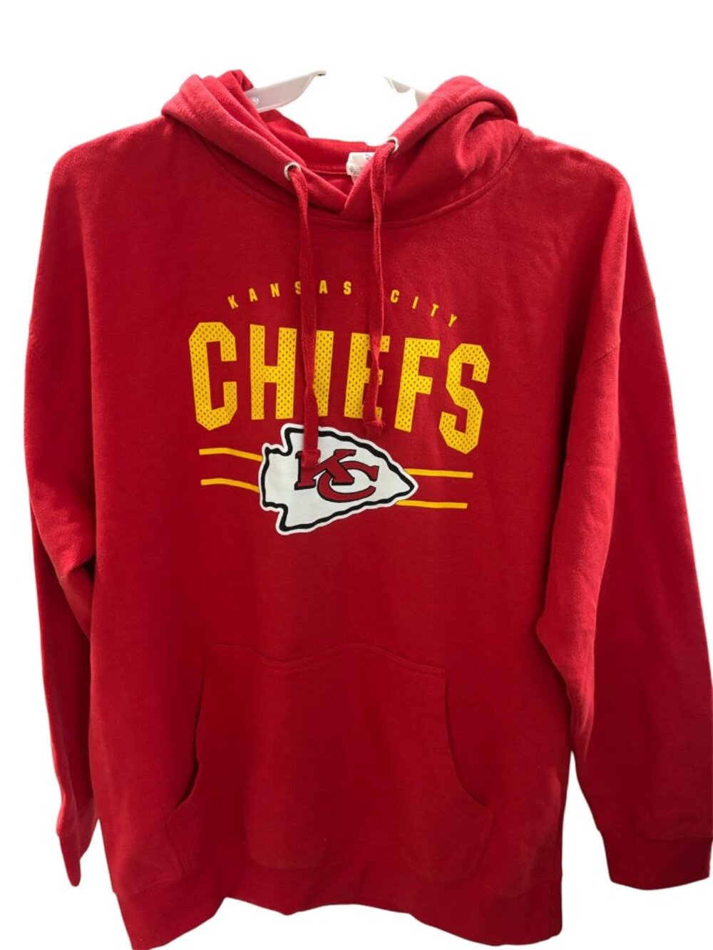 Sweatshirt Hoodie By MJ Apparel In Red, Size: 2XL